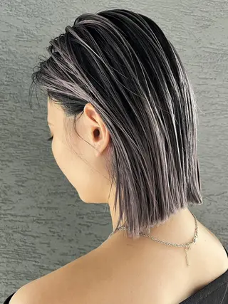 ショート ARCANAブリーチ ダブルカラー🌟原宿のヘアスタイル
