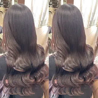 カラー ヘアメ🎀推しカラー 🥣横浜/しほ🧸のヘアスタイル
