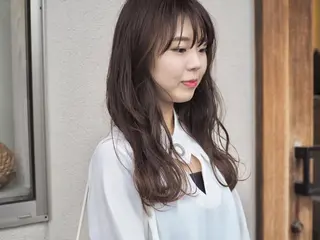 ロング カラー ヘアアレンジ 酒井 透のヘアスタイル