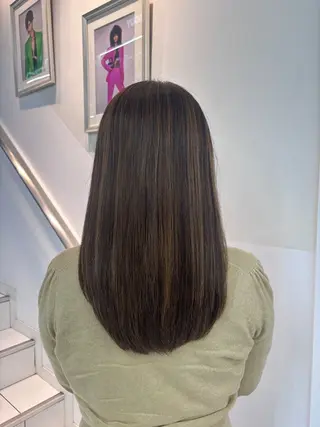 ロング カラー リコ🪐レイヤー モデル募集のヘアスタイル