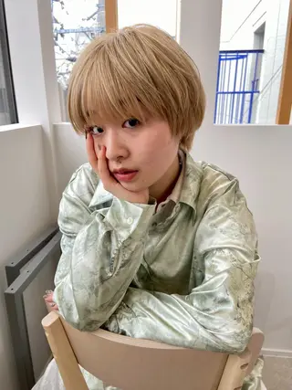 ショート ヘアアレンジ 田中 あやなのヘアスタイル