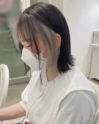 ショート カラー ハイトーンカラー 🩷NANAのヘアスタイル