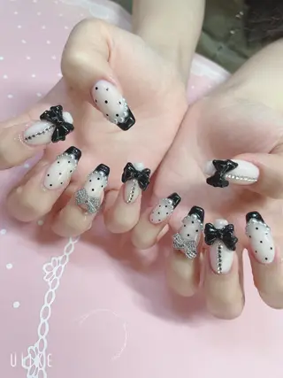 ミディアム ネイル 《LB》ラブリエ Nail&eyeのマツエク・マツパデザイン