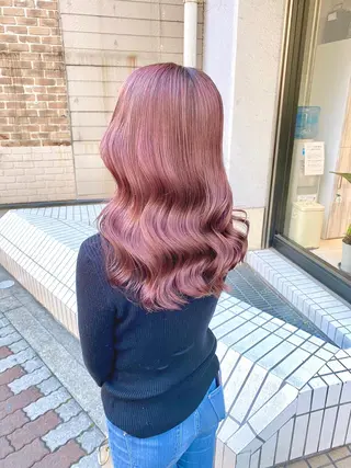 ロング カラー ✨髪質改善専門店✨ QOLU✨のヘアスタイル
