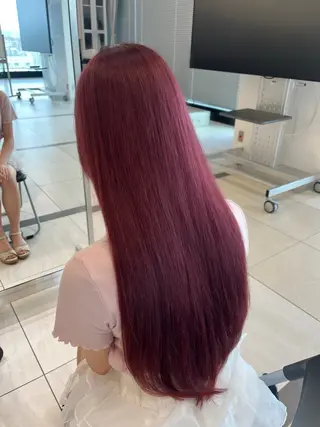 ロング カラー 天神￤カラー￤ まなみ🎀💞のヘアスタイル