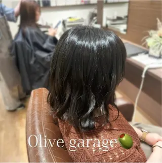 カラー trewa はるのヘアスタイル
