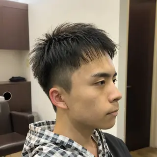 メンズ 廣多 克哉のヘアスタイル