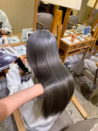 セミロング &.TIGRE KUMAMOTOのヘアスタイル