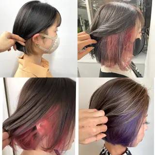 ミディアム 美髪矯正・レイヤー 倉友哉のヘアスタイル