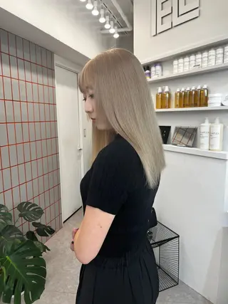 セミロング カラー 🌟カットレイヤー ボブ森龍哉のヘアスタイル