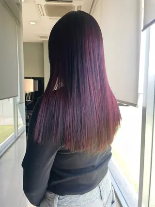 ロング カラー 加藤 李奈のマツエク・マツパデザイン