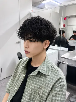 パーマ メンズ メンズ特化モテヘア 🌙Nanakaのヘアスタイル