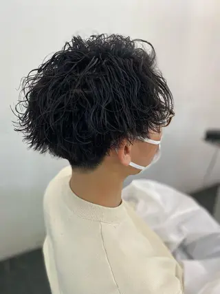 パーマ メンズ ✨艶髪✨ 竹澤佳臣のヘアスタイル