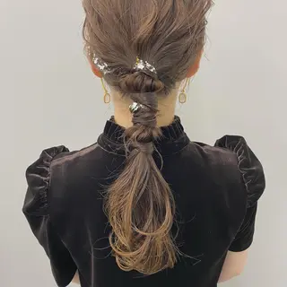 ヘアアレンジ hana ROCCO3rdのヘアスタイル