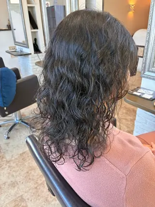 パーマ 渋田 唯のヘアスタイル