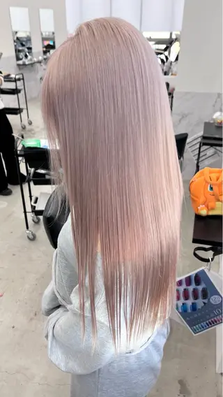 ロング カラー 田中 莉香のヘアスタイル