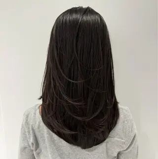 ロング 【韓国風、透明感】 韓国風⭐️新海龍哉のヘアスタイル