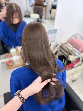 ロング カラー 赤みなしカラー/梅田 /レイヤー/IORIのヘアスタイル