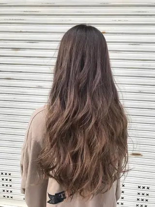 ロング カラー 【似合わせカット】 松尾一気のヘアスタイル