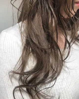 ロング カラー ストレート🌹カラー お任せを🌈bucoのヘアスタイル