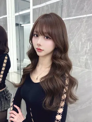 ロング カラー kaho /レイヤーカットのヘアスタイル