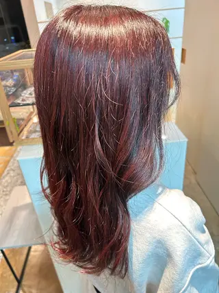 ロング 西川 礼菜のヘアスタイル