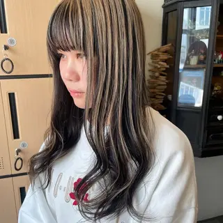 カラー ツヤ感カラー✨/ 顔周りカット西川絢音のヘアスタイル