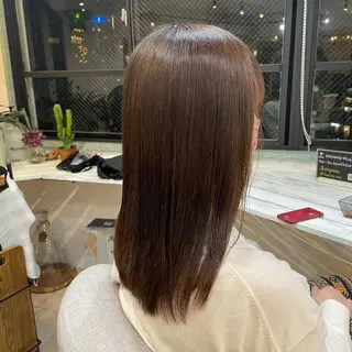 ロング 清水 美雪のヘアスタイル