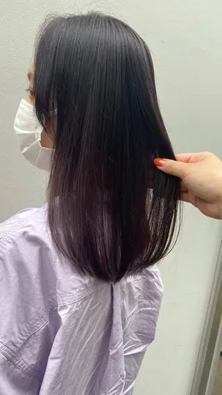 ミディアム カラー 🪭risa 暖色/レイヤー🪭のヘアスタイル