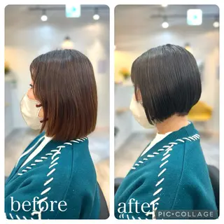 ショート Aguhair milo森山知幸のヘアスタイル