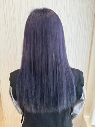 ロング 松尾 怜奈のヘアスタイル