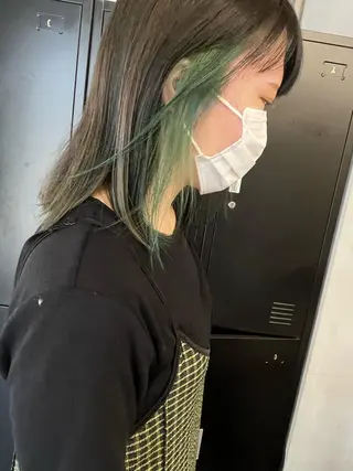 ミディアム カラー ヘアアレンジ 浦安美容師🌈 Mayaのヘアスタイル