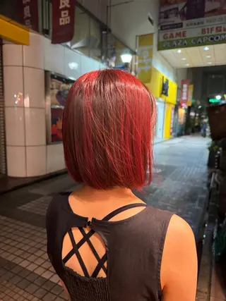 ミディアム カラー だいすけ/メンズ /シャドウパーマのヘアスタイル