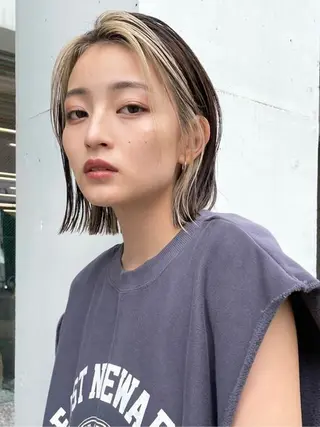 ショート Ryo /透明感カラーのヘアスタイル