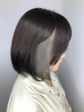 ショート カラー カラーサロン ビスカリアのヘアスタイル