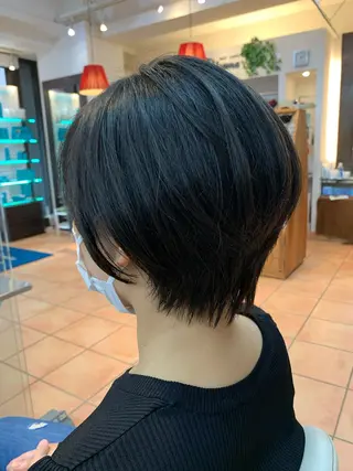 ショート 髪質改善 Blumeのヘアスタイル