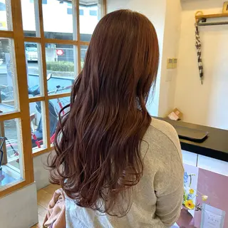 ロング 韓国|ミルクティ momoeのヘアスタイル