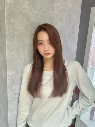 セミロング Kazusa/艶髪 /ハイトーン🌈のヘアスタイル