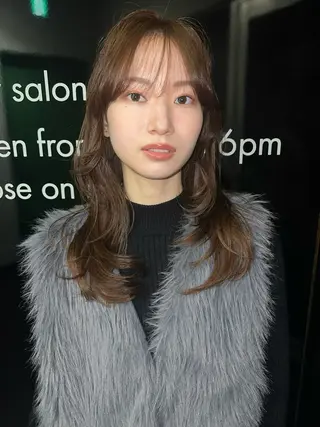 ロング カラー haruka /透明感カラーのヘアスタイル