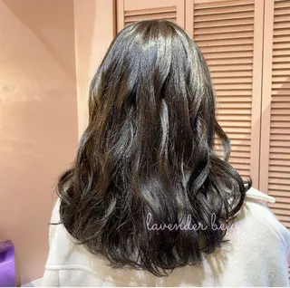 セミロング カラー パーマ ヘアアレンジ メンズ RIYA❤︎ Aujuaソムリエのヘアスタイル