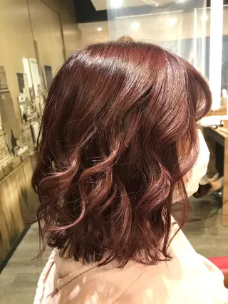 ミディアム カラー 限定クーポン 💕大量更新ブリーチのヘアスタイル