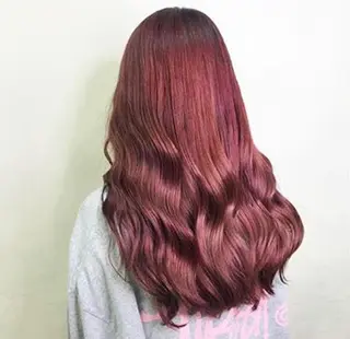 ロング カラー ヘアアレンジ TSUNA 🌙 Lim 五反田のマツエク・マツパデザイン
