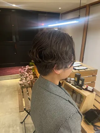 ショート パーマ スタジオノル パーマ🌀あやなのヘアスタイル