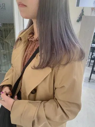 ミディアム カラー ヘアアレンジ 縮毛矯正 髪質改善寺坂雄飛💐のヘアスタイル