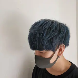 ショート メンズ 佐藤 怜央のヘアスタイル