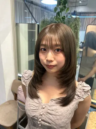 セミロング LOE Yuuka/42🩵のヘアスタイル
