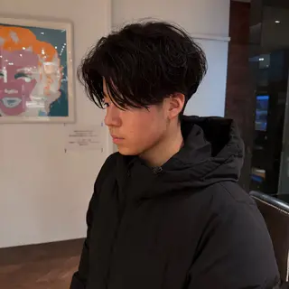 パーマ SARA山口caz カット/パーマのヘアスタイル