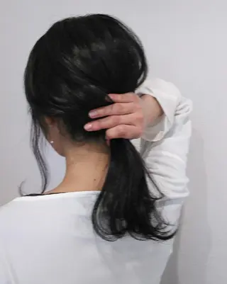 ミディアム カラー パーマ ヘアアレンジ メンズ キッズ ネイル マツエク・マツパ MEGUMI megumiのヘアスタイル