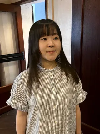 ロング 佐藤 優里奈のヘアスタイル