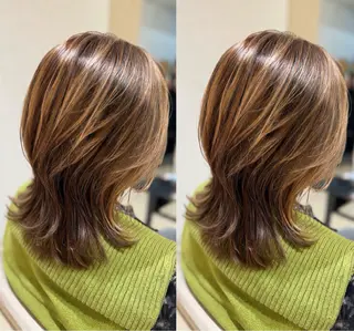 ミディアム 東 大介/骨格矯正カットのヘアスタイル